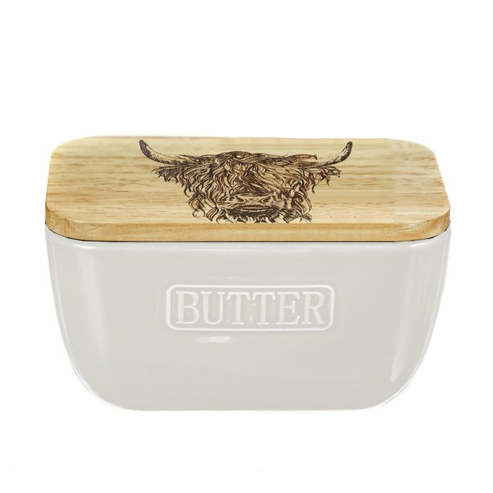 Butter Dish | Highland Cow