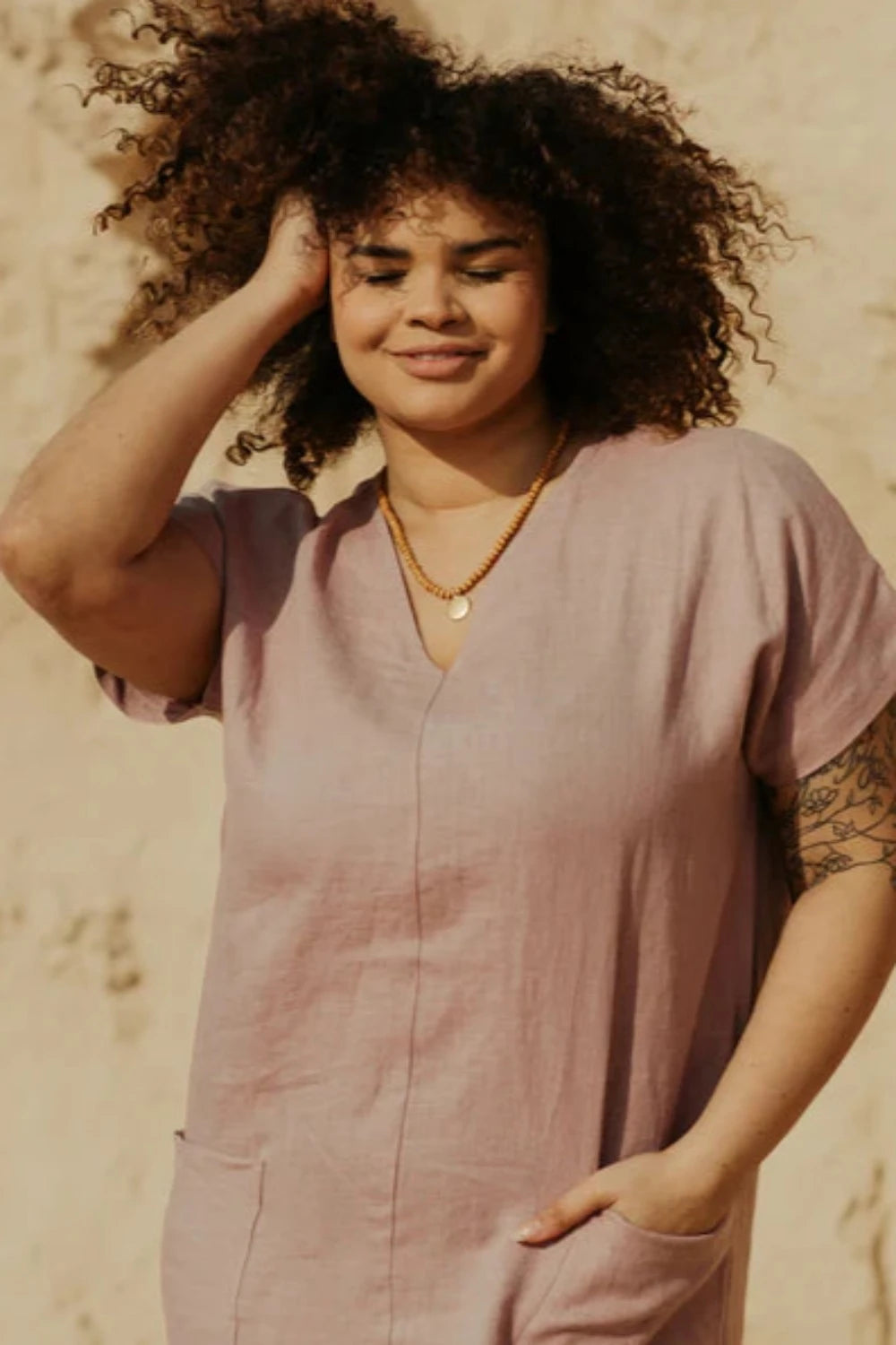 Linen Relaxed Fit Tunic | TYBEE
