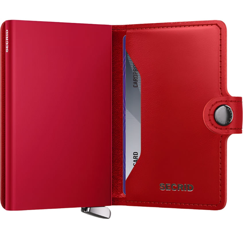 Premium Miniwallet | Emboss Diamond Red