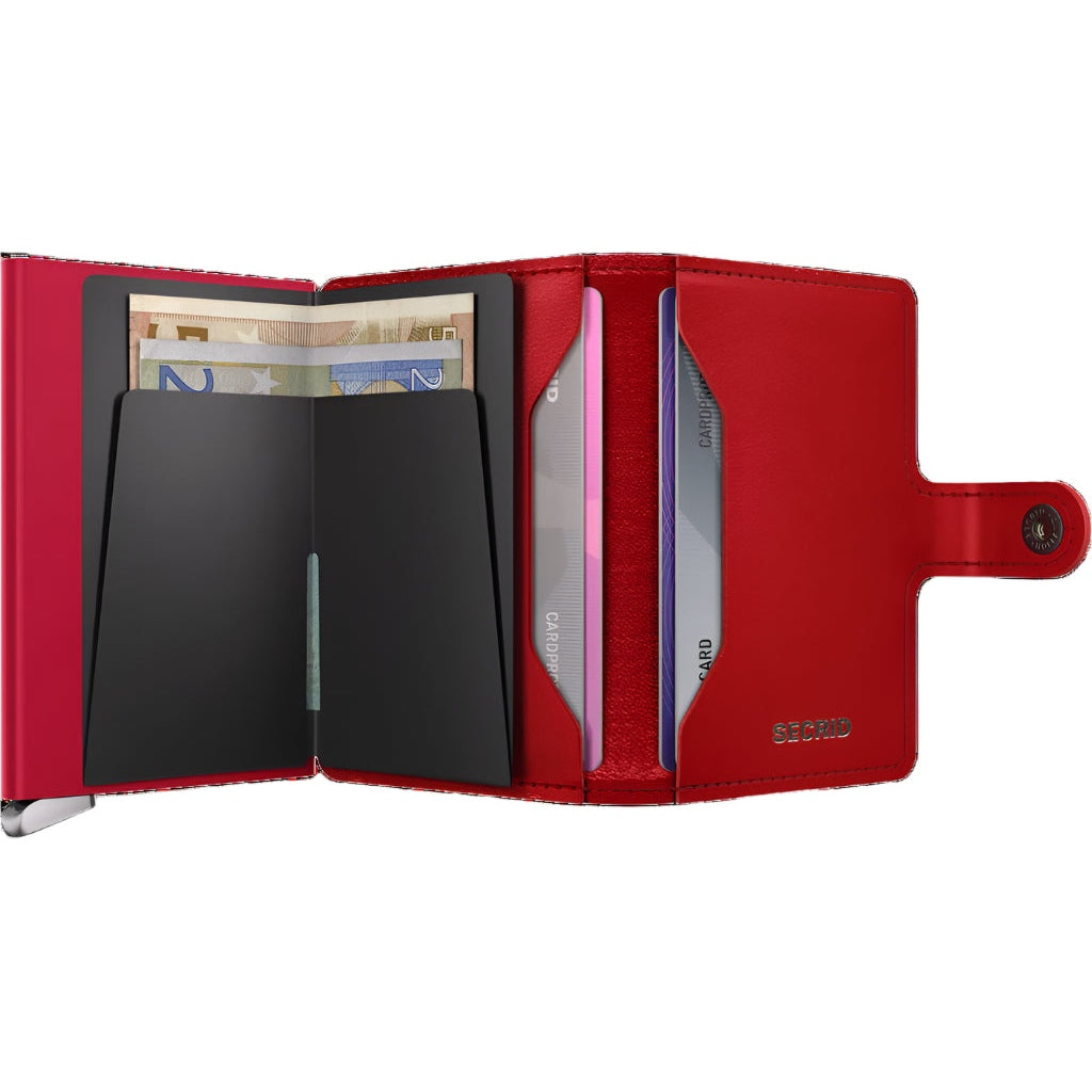 Premium Miniwallet | Emboss Diamond Red