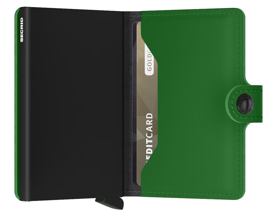 Miniwallet | Matte Bright Green