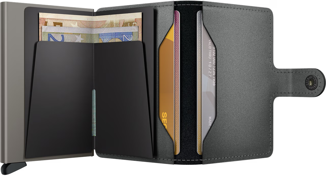 Miniwallet | Satin Steel