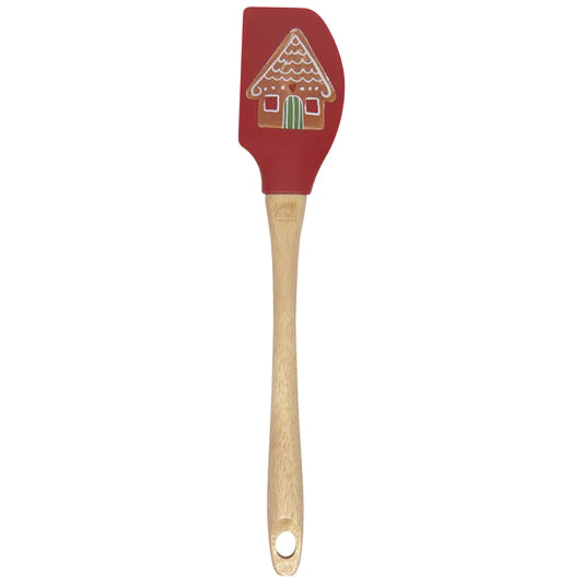 Gingerbread House Xmas Cookie Silicone Spatula