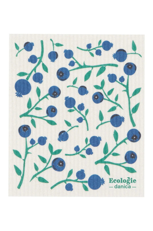 Blueberries - Swedish Dish Cloth