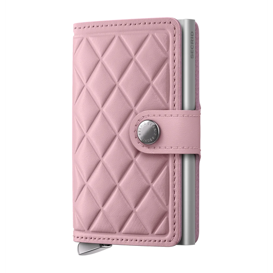 Premium Miniwallet Emboss Diamond Rose