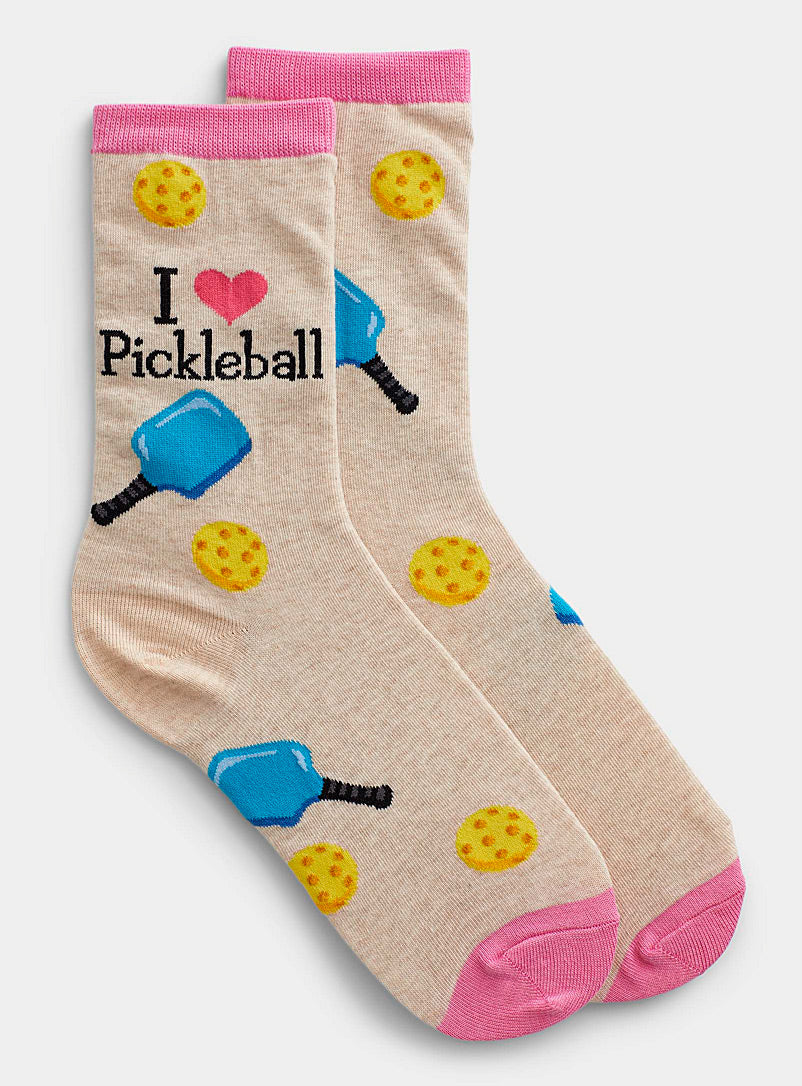 HOTSOX Women's Pickleball Crew Socks