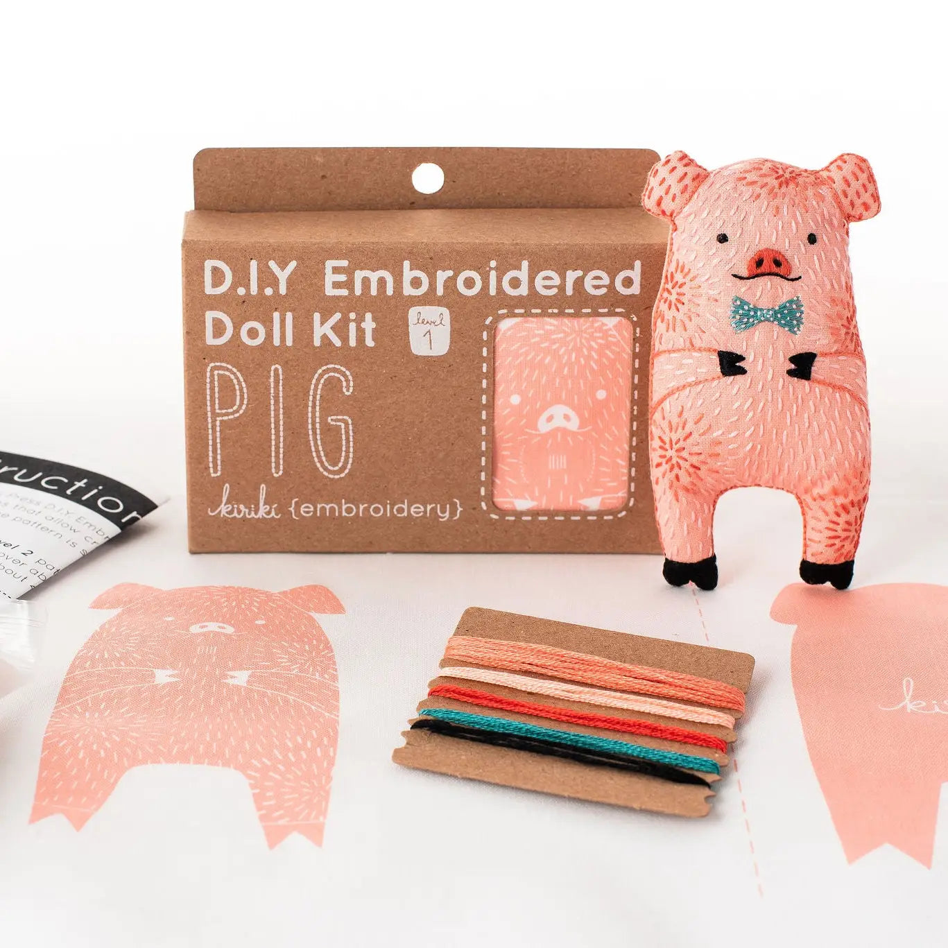 Pig - Embroidery Kit