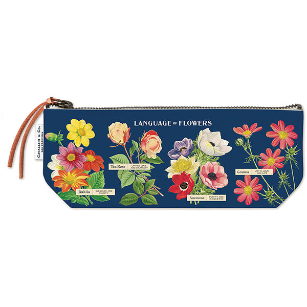 Language of Flowers Mini Vintage Pouch