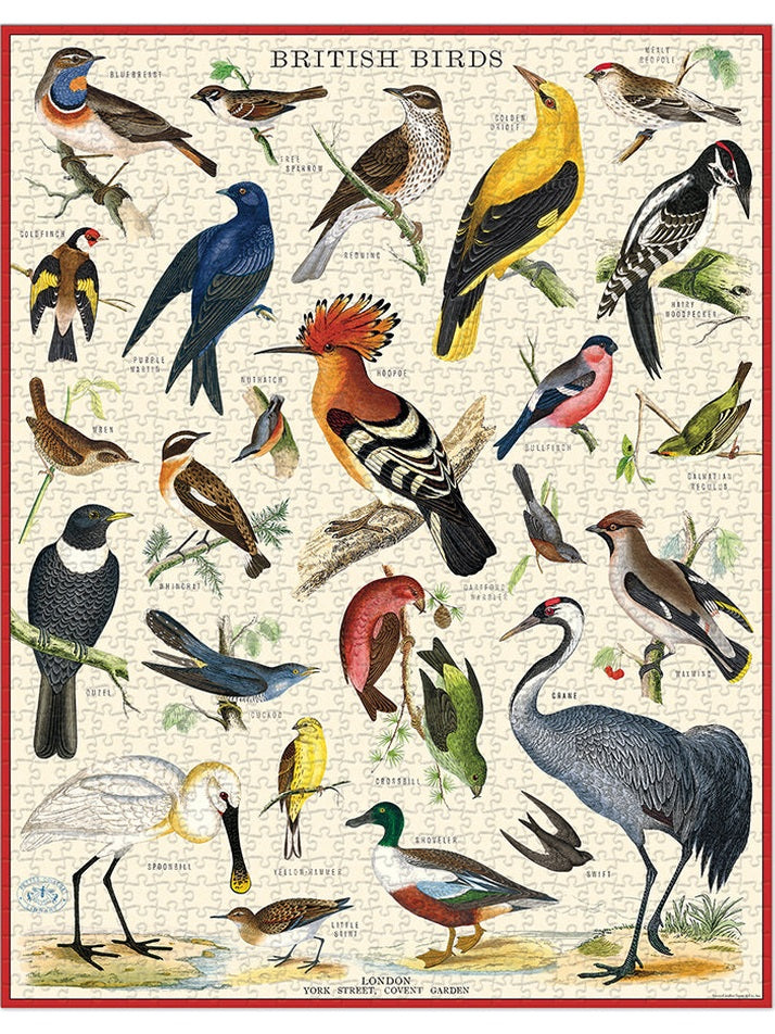 British Birds 1000 Piece Puzzle