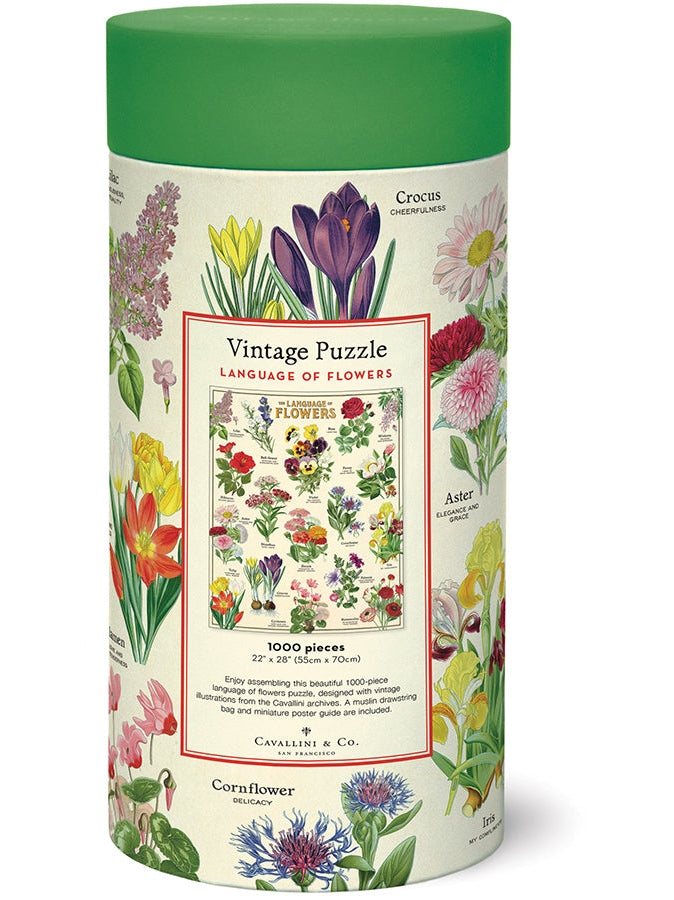 Language of Flowers 1000 Piece Puzzle
