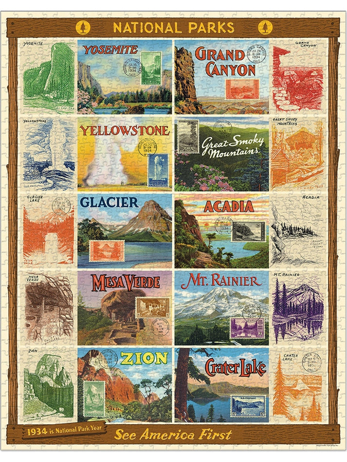 National Parks II 1000 Piece Puzzle