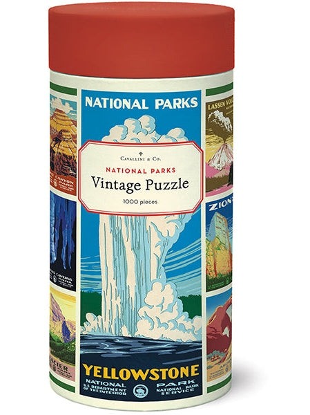 National Parks Posters 1000 Piece Puzzle