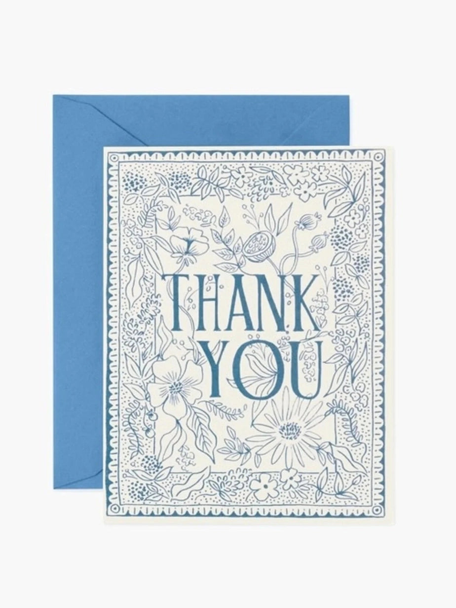 Delft Thank You | Greeting Card