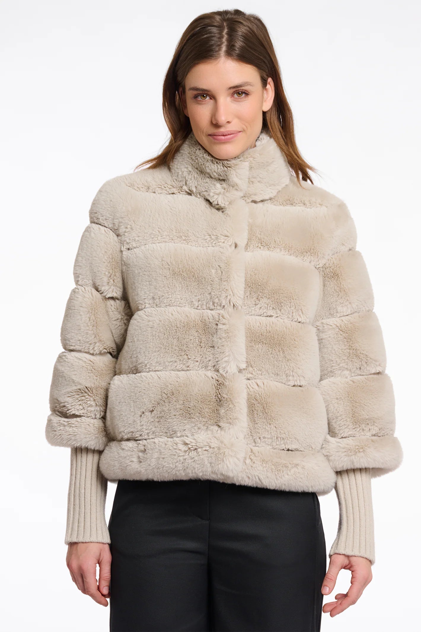 Feline Knitted Sleeve Jacket