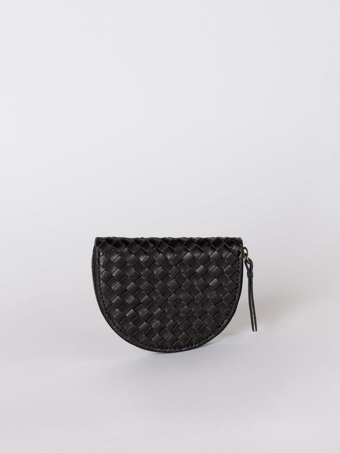 Laura Coin Purse Woven Classic Leather / Small