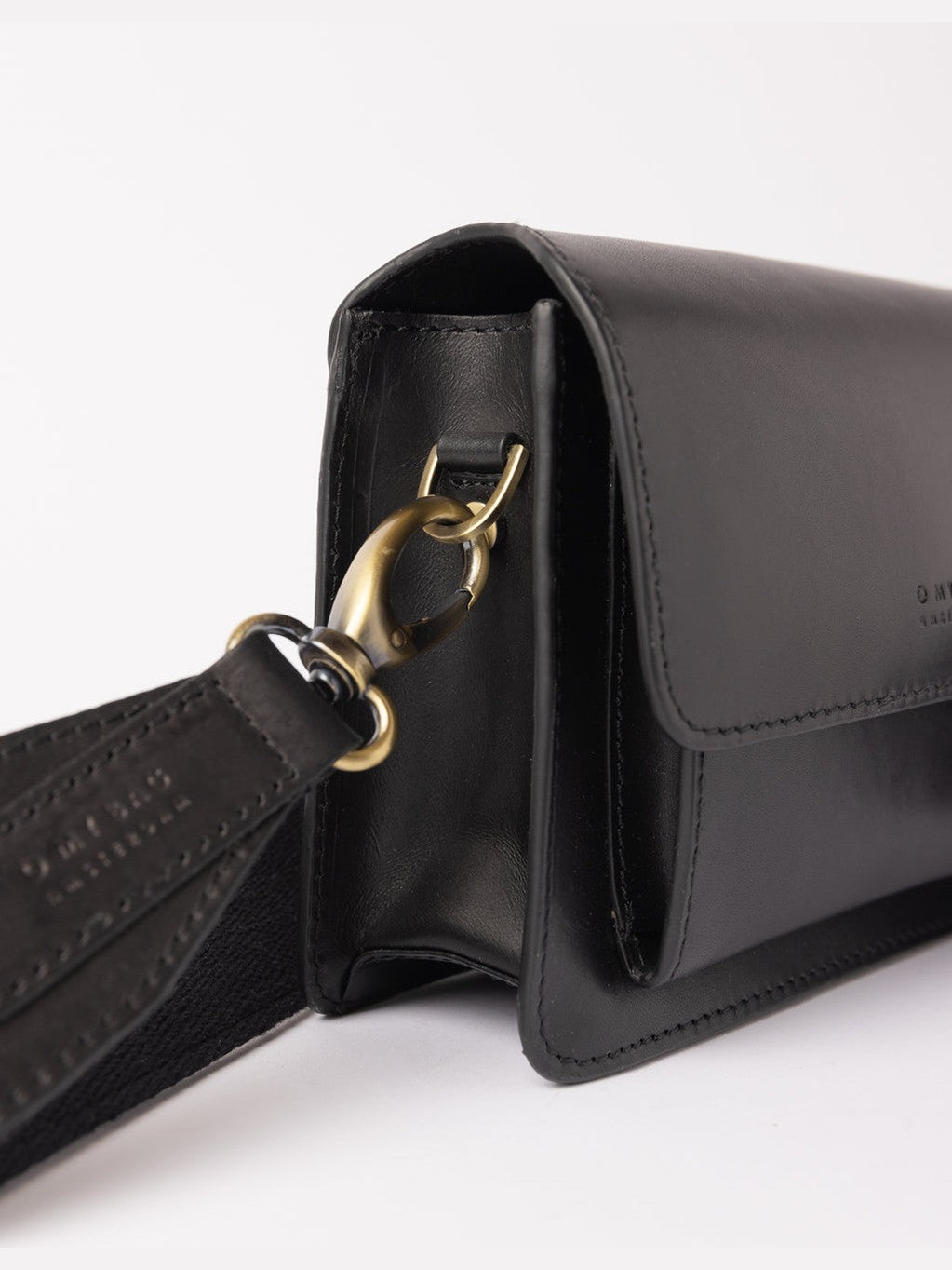 Harper Mini Classic Black Leather