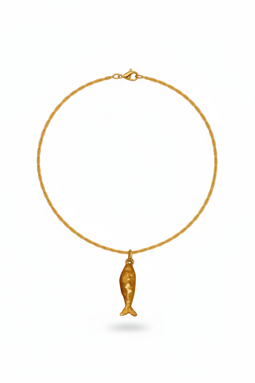 kn858 Fish Necklace Large