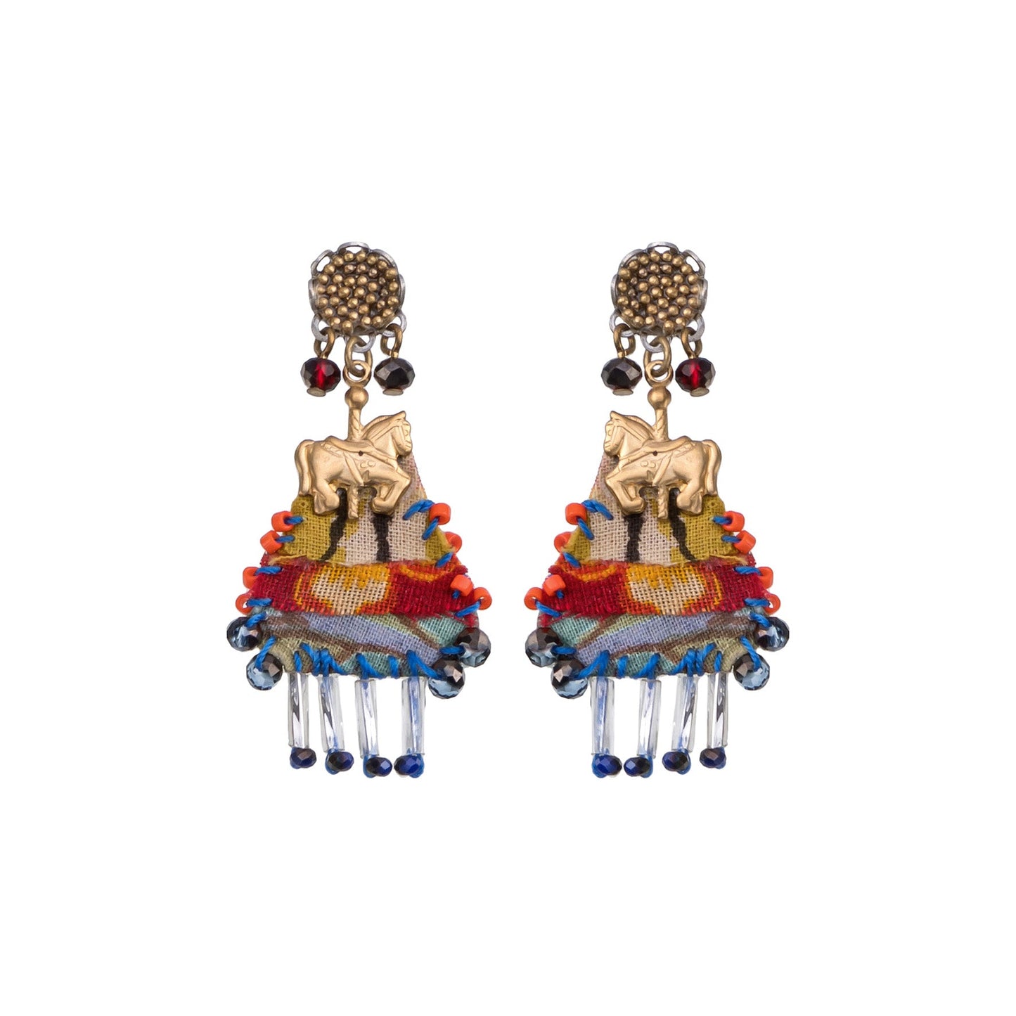Contemporary Earrings Fantasy Set, Clay