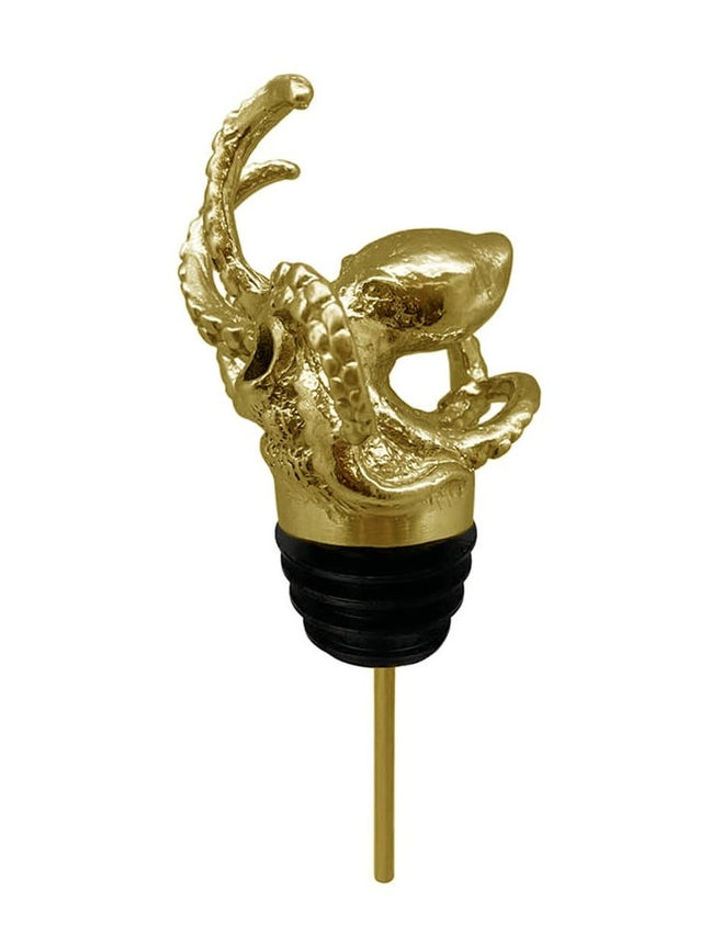Menagerie Titanium Gold Octopus Pourer