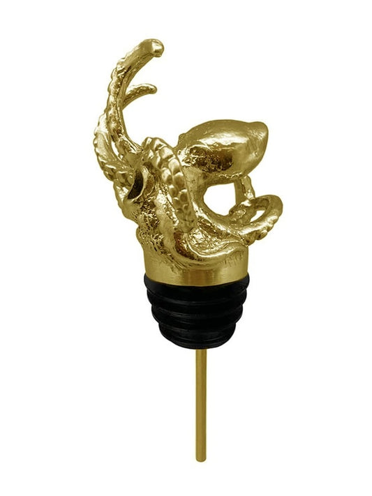 Menagerie Titanium Gold Octopus Pourer