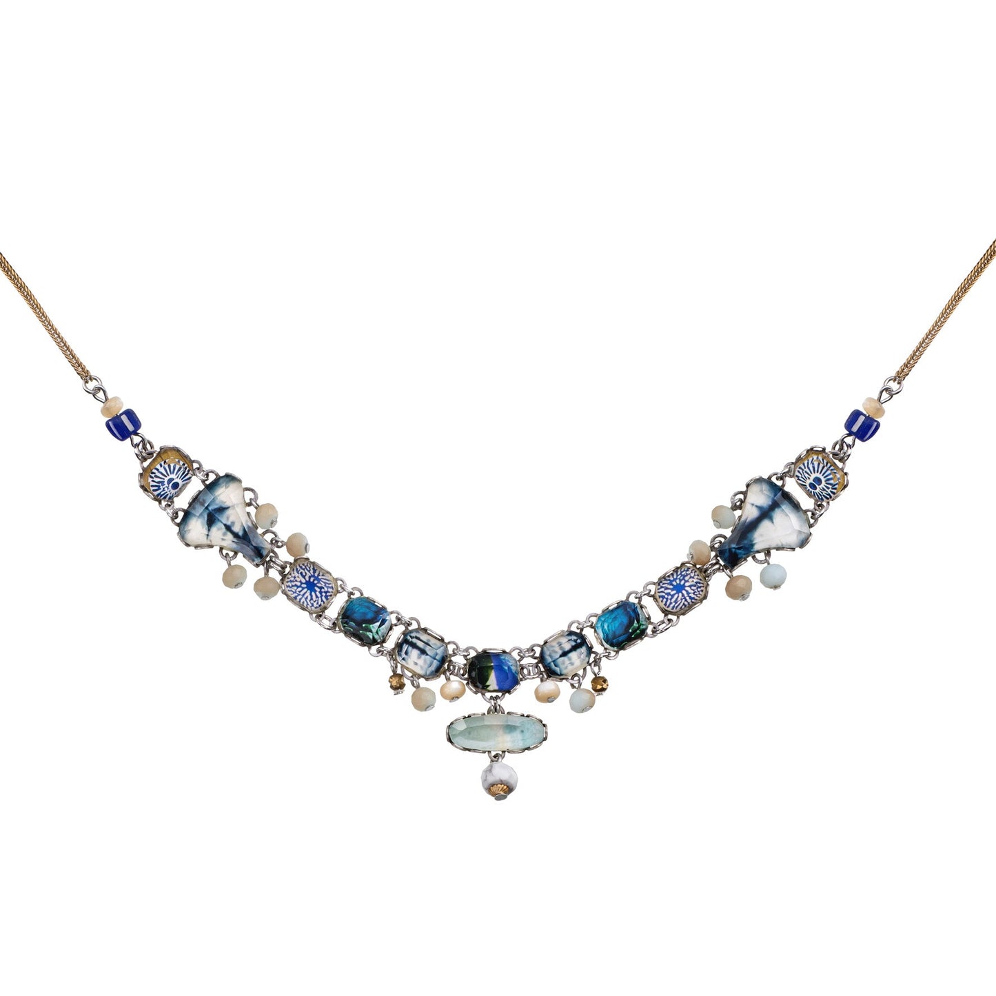 Mint Glassy Necklace Fresh Waters Set, Elsa