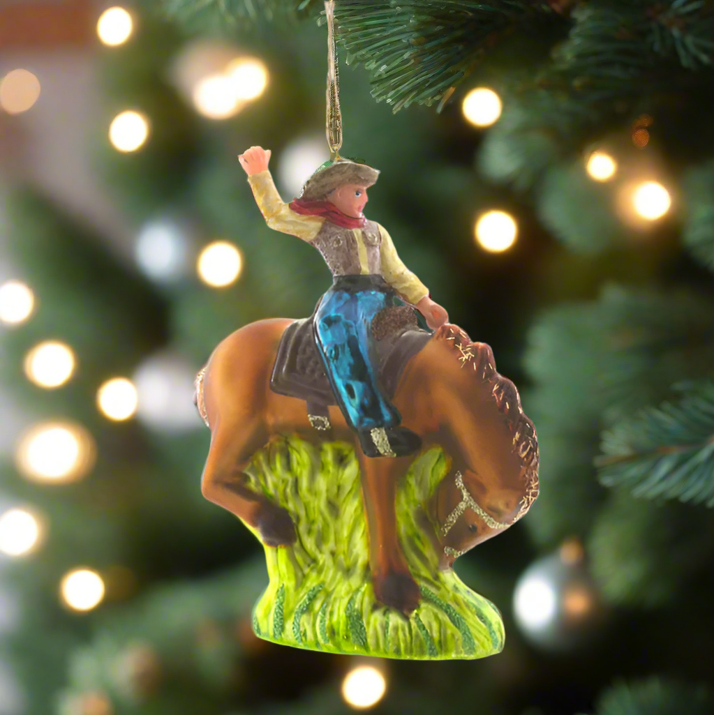 Vintage Cowboy Ornament