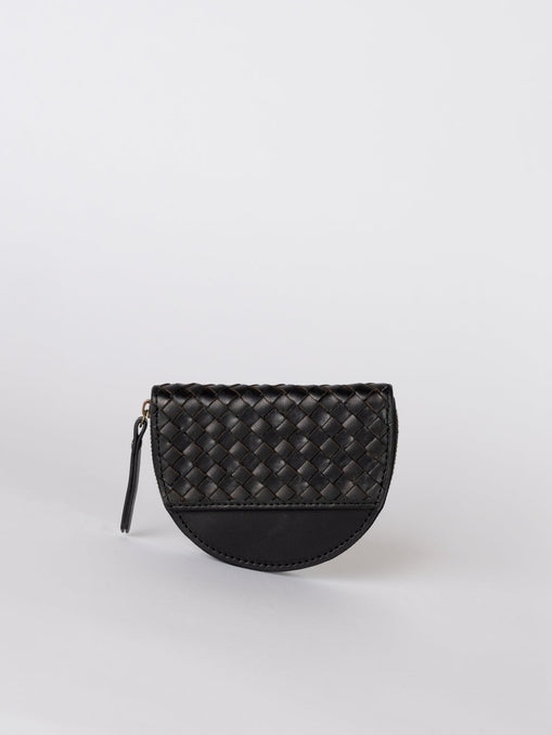 Laura Coin Purse Woven Classic Leather / Small