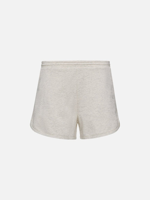 Aubrie Hot Shorts | Light Heather Grey