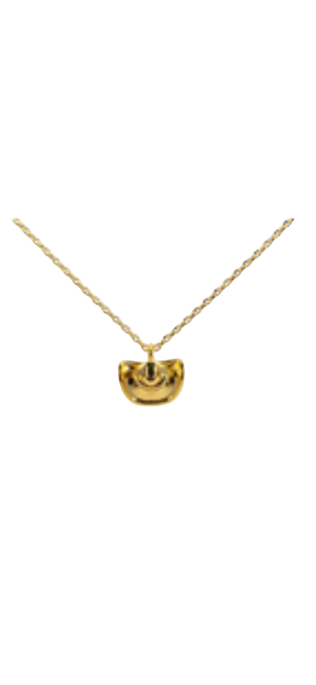 kn816 Cowboy Hat Necklace