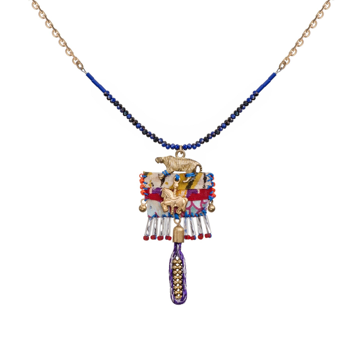Small Bohemian Necklace Fantasy Set, Leo