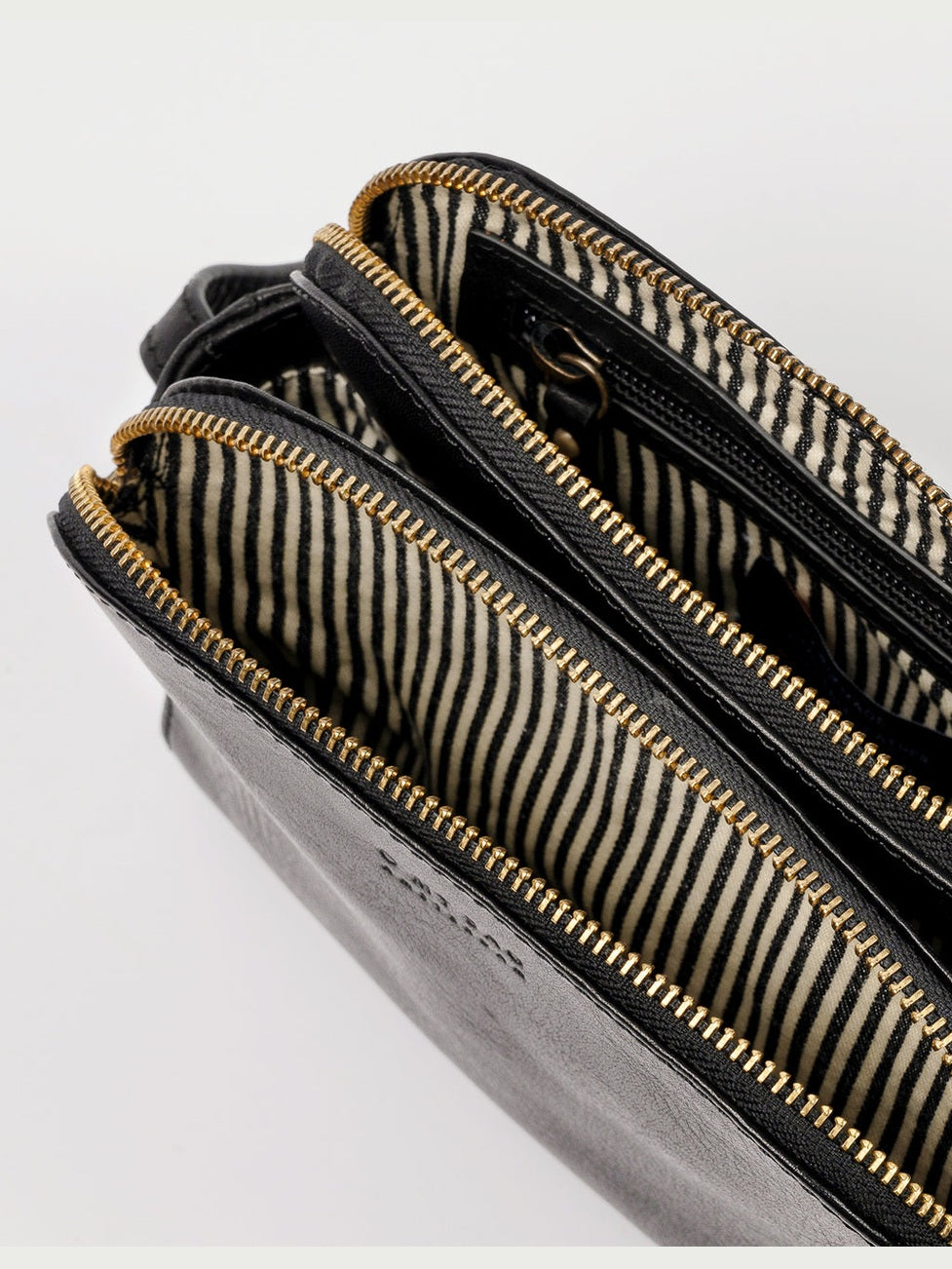 Emily Handbag | Leather Strap Black