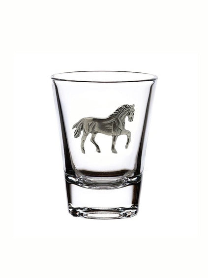 Menagerie Horse 2 Ounce Classic Shot Glass