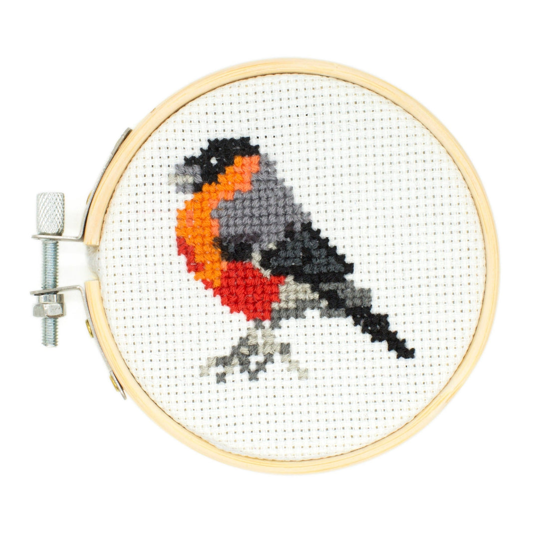 Mini Cross Stitch Embroidery Kit | Bird