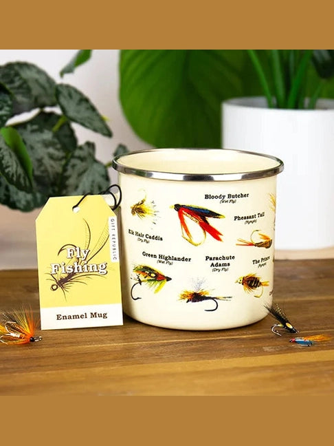 Enamel Mug - Fly Fishing