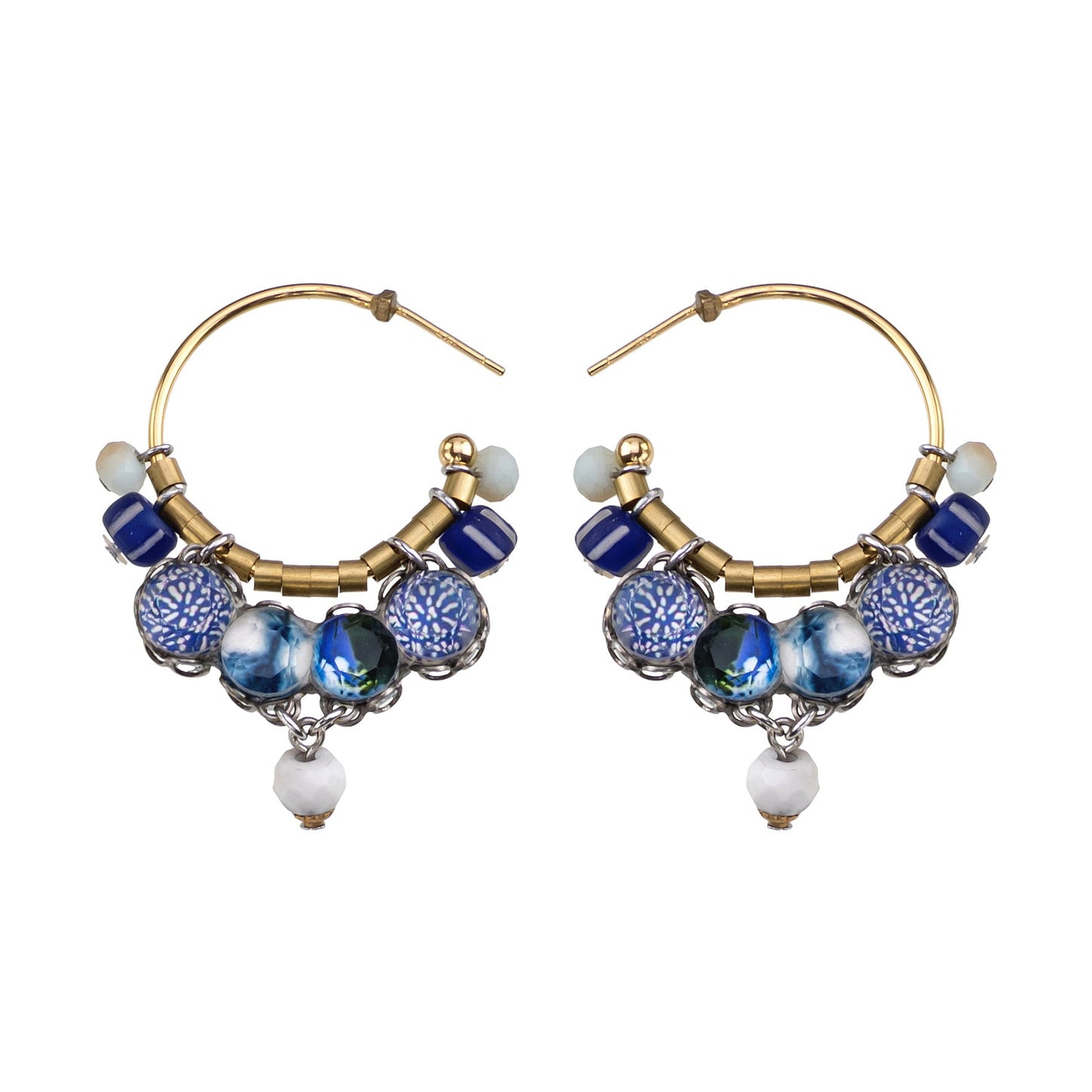 Hoop Earrings Fresh Waters Set, Nieves