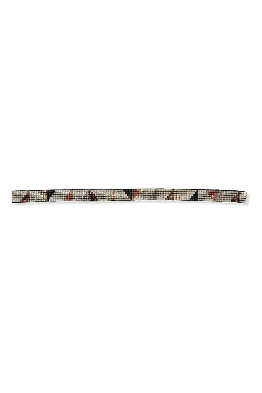 Sarah Angles Beaded Stretch Hat Band