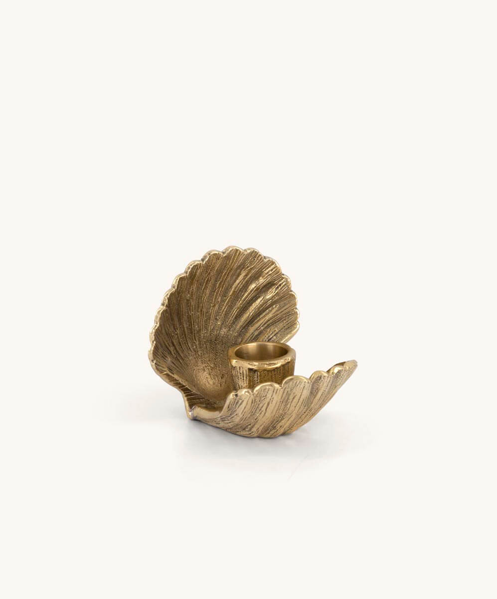 Scarlett Shell Candle Holder