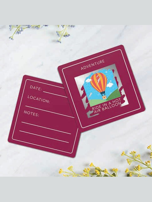 Things to do Before You're 50 | Bucket List Scratch Cards