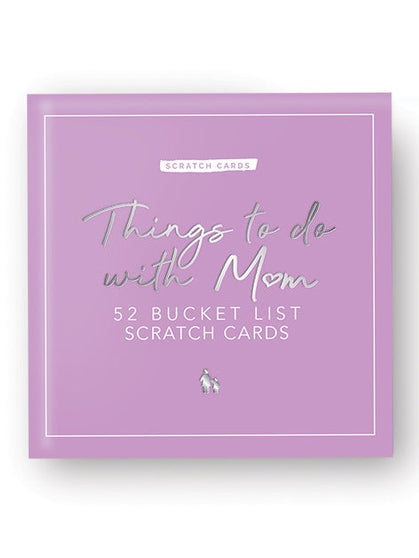 Things to do With Mom | Bucket List Scratch Cards