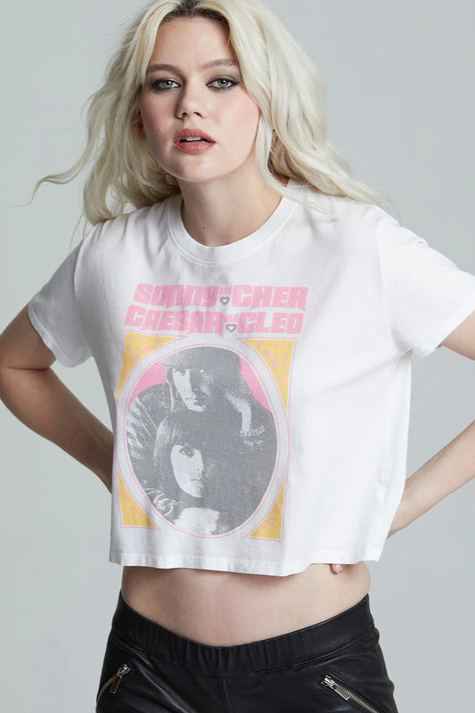 Sonny and Cher Don't Go Crop Tee