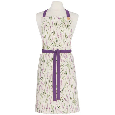 Spruce Lavender Print Apron
