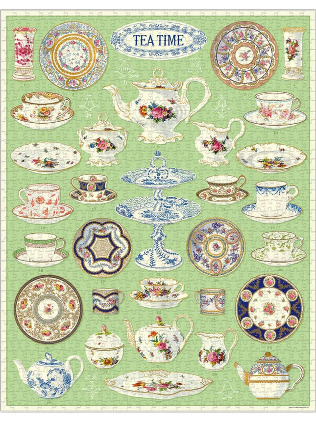 Tea Time 1000 Piece Puzzle