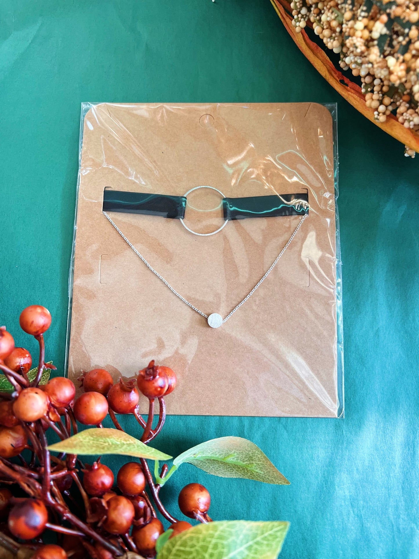 Chunky Circle Choker Necklace