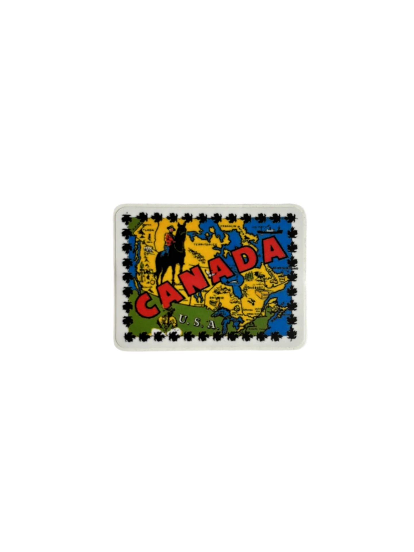 Vintage Canada Map | Sticker