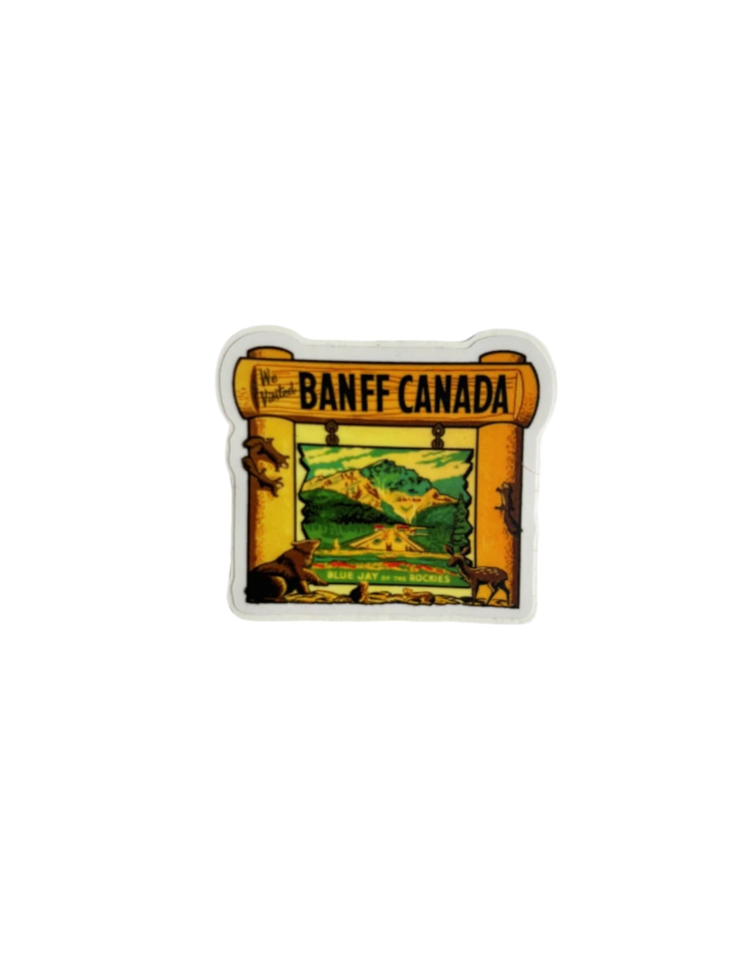 Vintage Banff Canada | Sticker