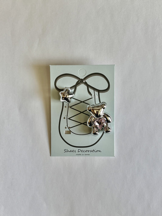 Bear and Star | Shoe Accessory