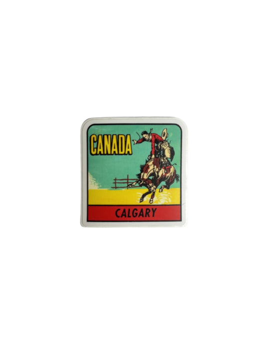 Vintage Calgary Canada | Sticker