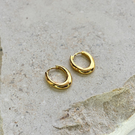 Artemis Huggie Hoop Earrings