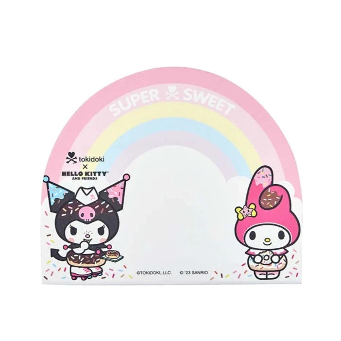 tokidoki x Hello Kitty and Friends My Melody & Kuromi Sticky Notes