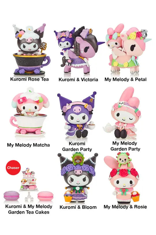 tokidoki x Kuromi & My Melody Garden Party Blind Box